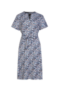 Donna Jurk offwhite/ korenblauw