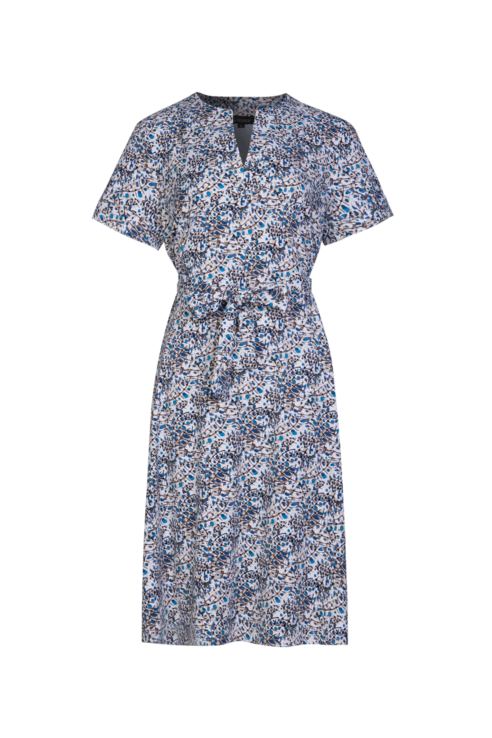 Donna Jurk offwhite/ korenblauw