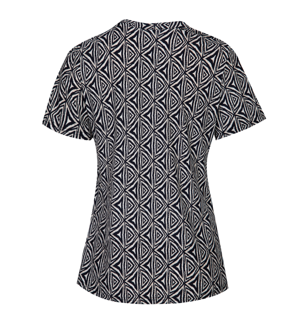 Dila top Offwhite/Zwart