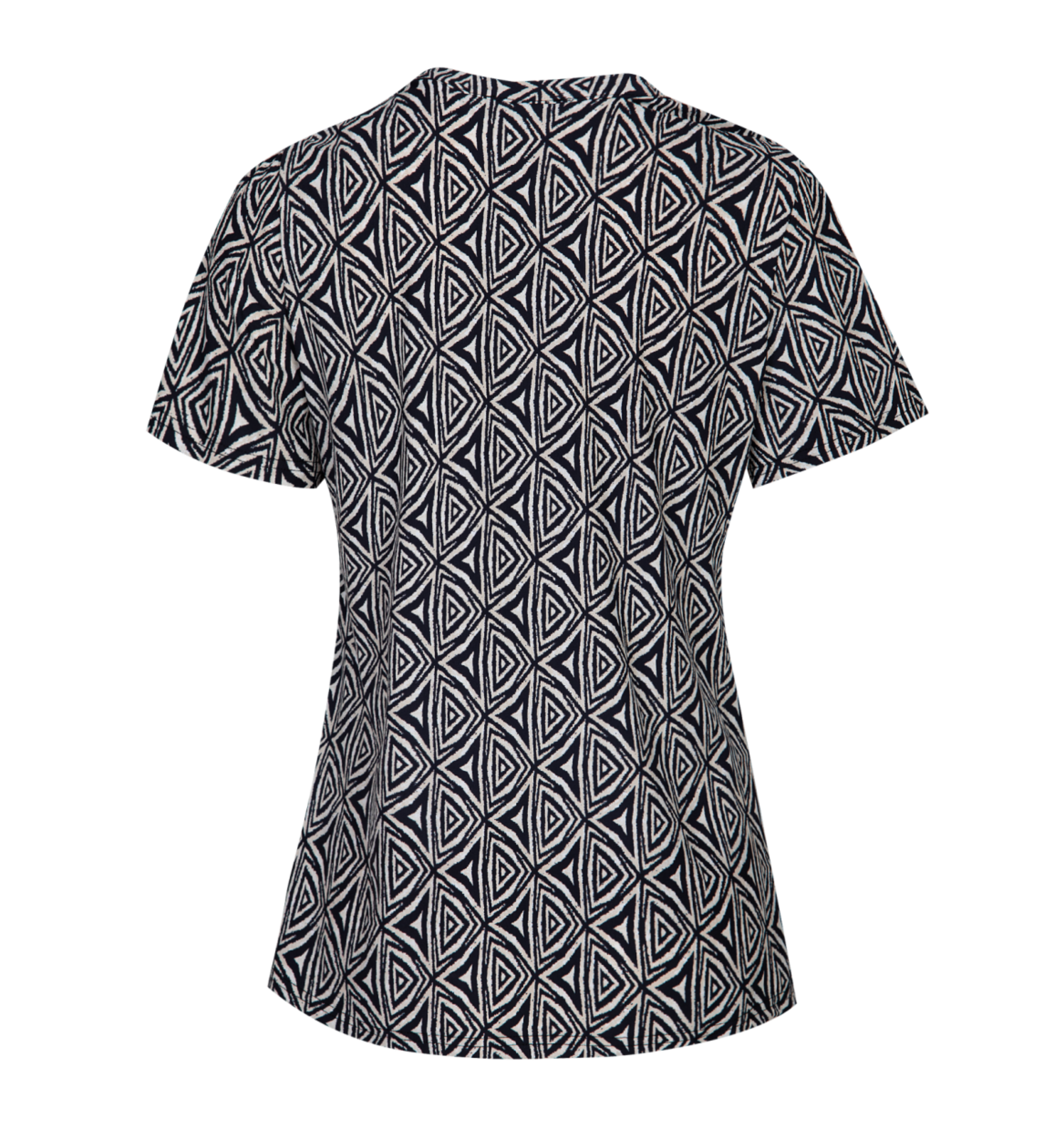 Dila top Offwhite/Zwart