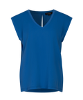 Zade top Korenblauw