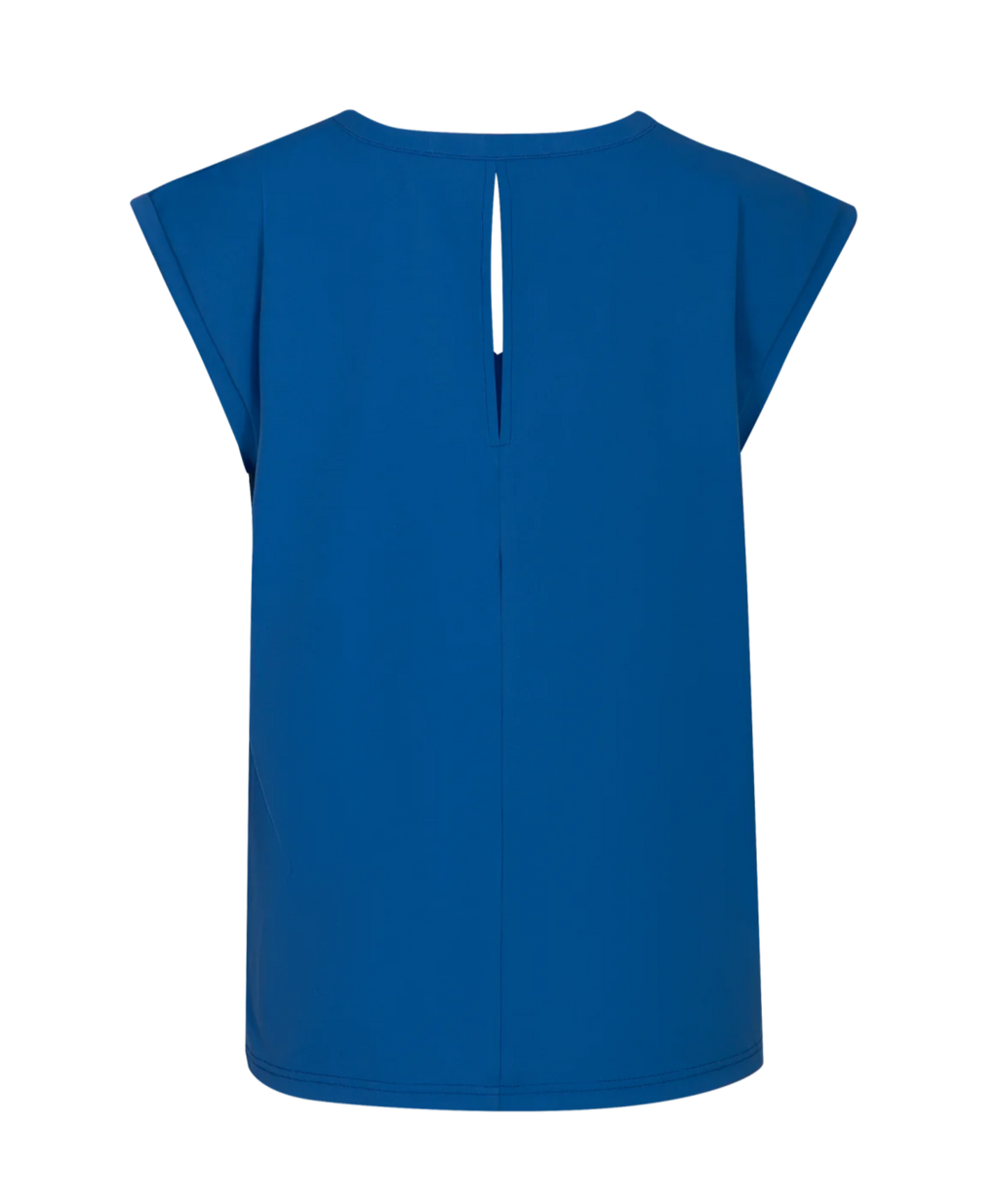 Zade top Korenblauw