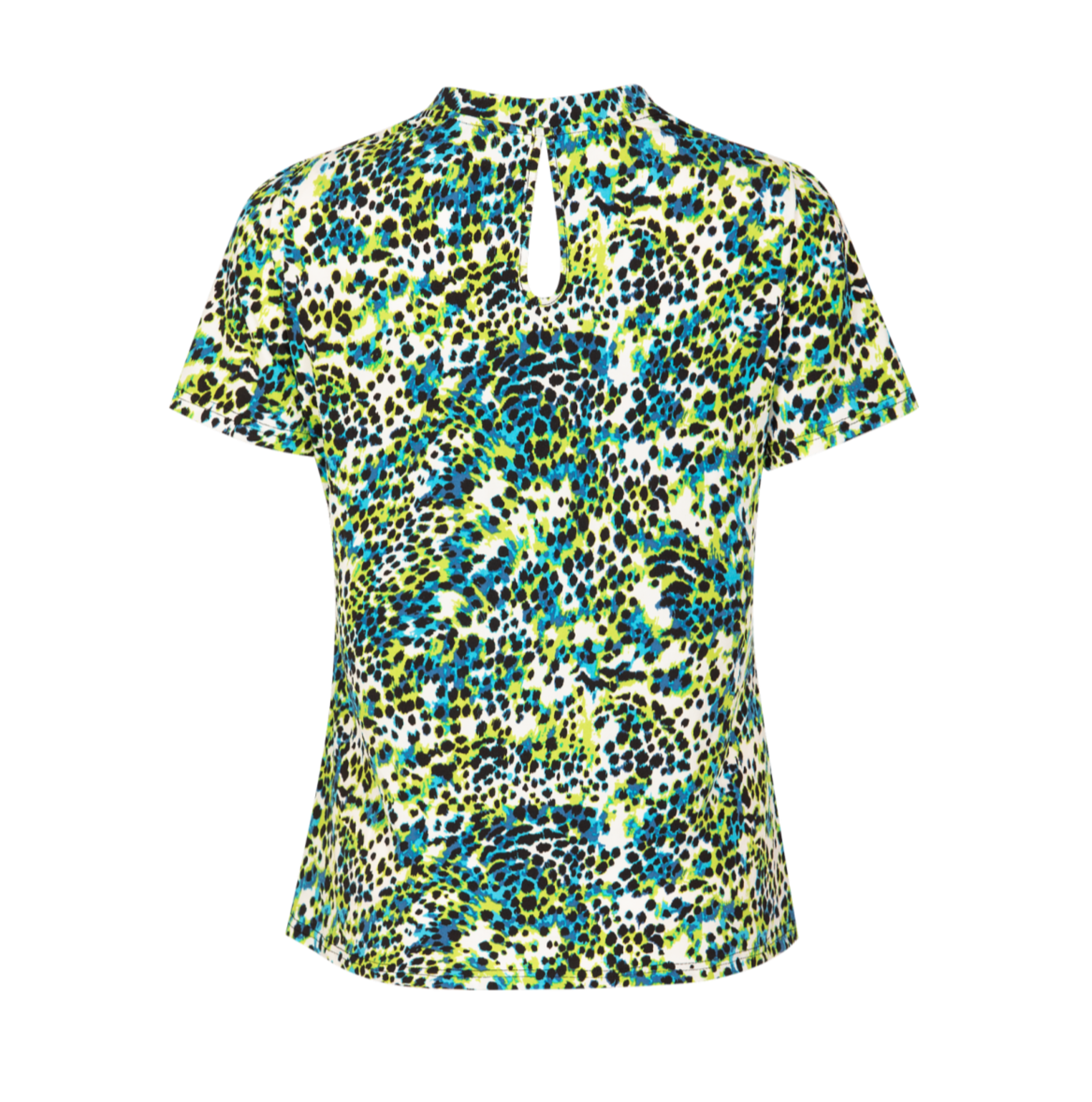 Dila top Korenblauw