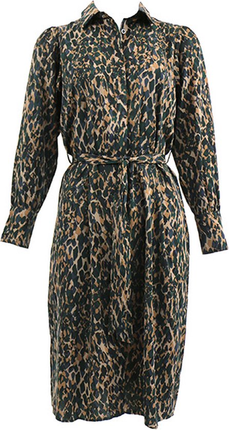 Romae Jurk Zwart/Sahara