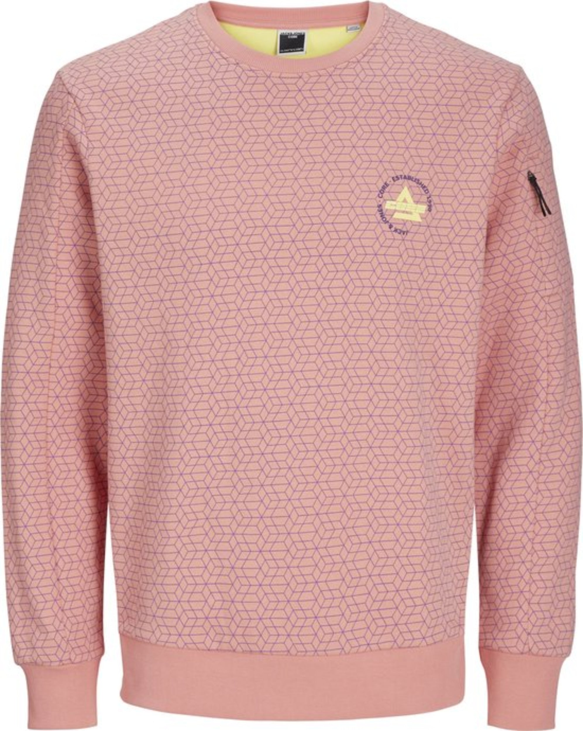 JCOAOP Chestprint Sweat Crew Neck