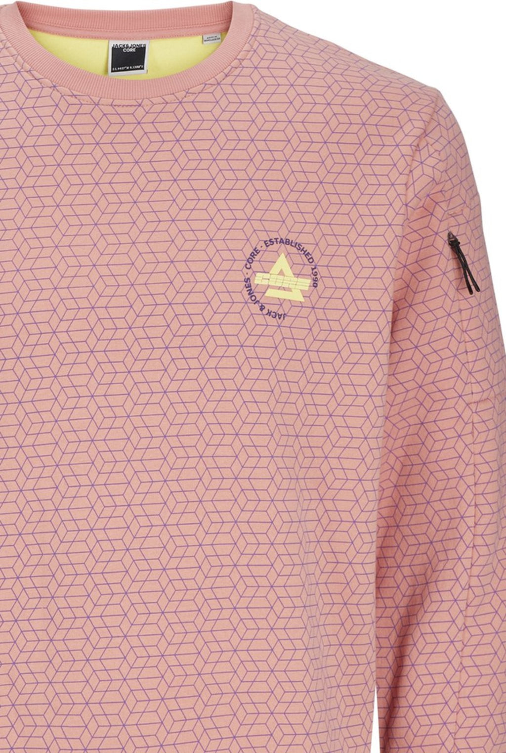 JCOAOP Chestprint Sweat Crew Neck