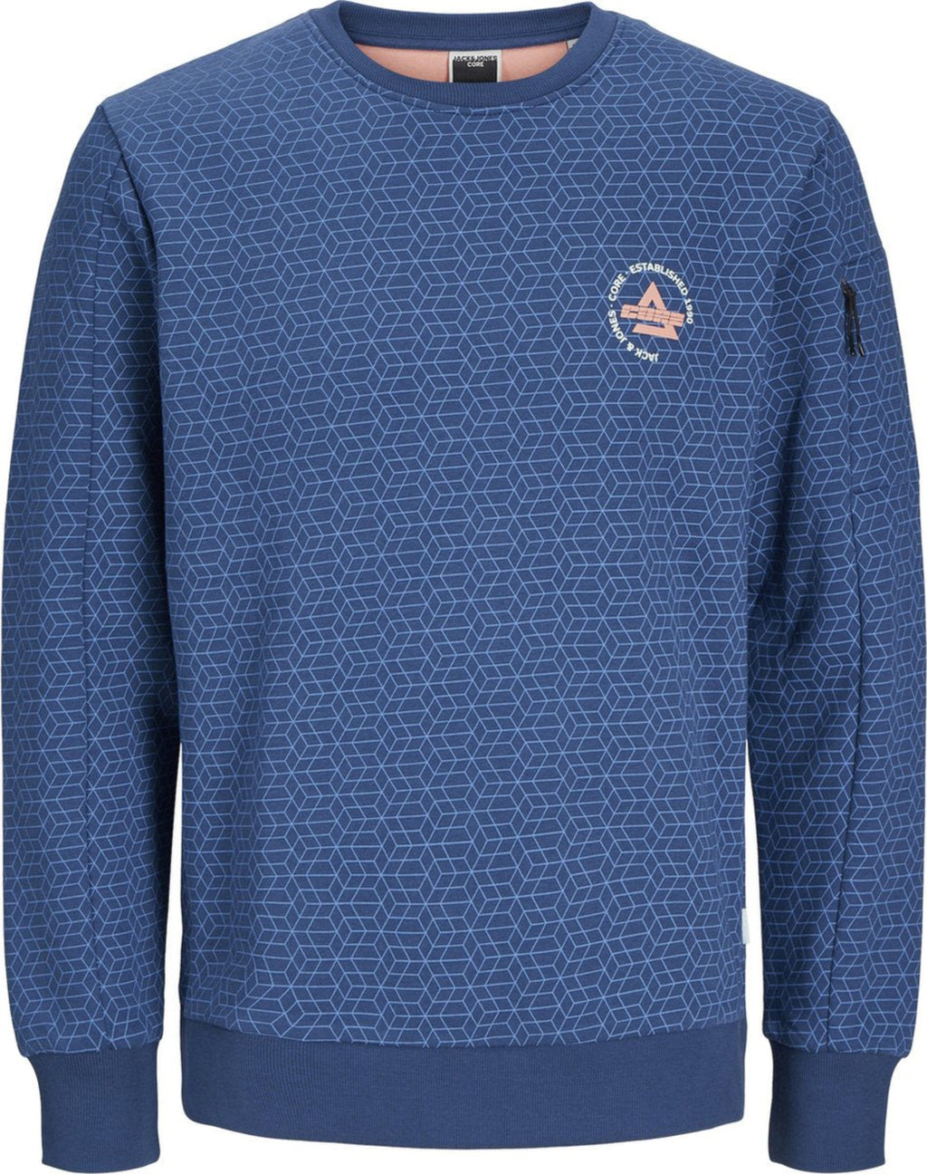 JCOAOP Chestprint Sweat Crew Neck