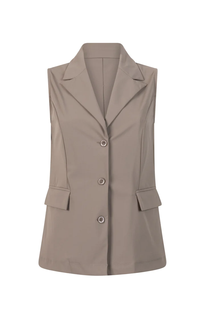 Gilet Angelique Taupe