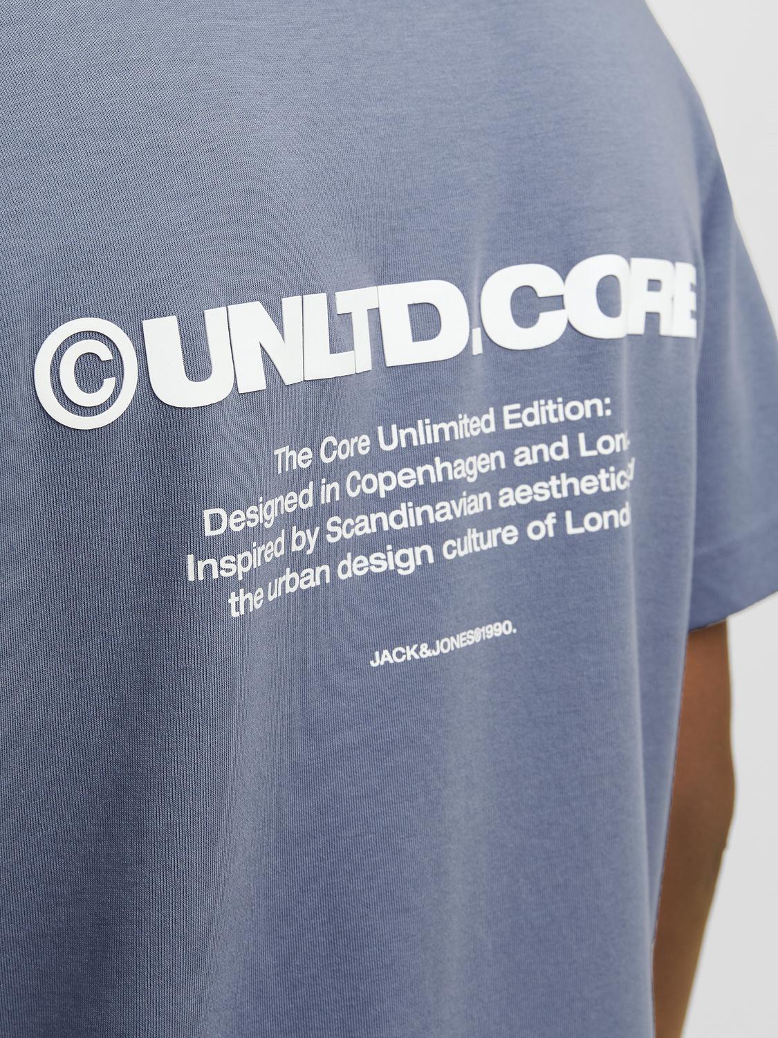 JCOAERO PRINT TEE SS CREW NECK