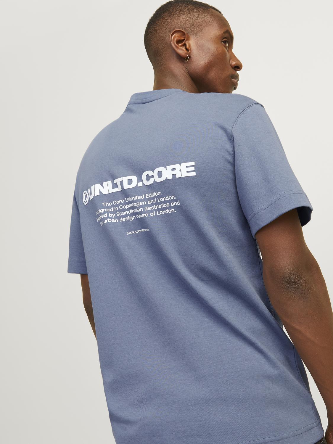JCOAERO PRINT TEE SS CREW NECK