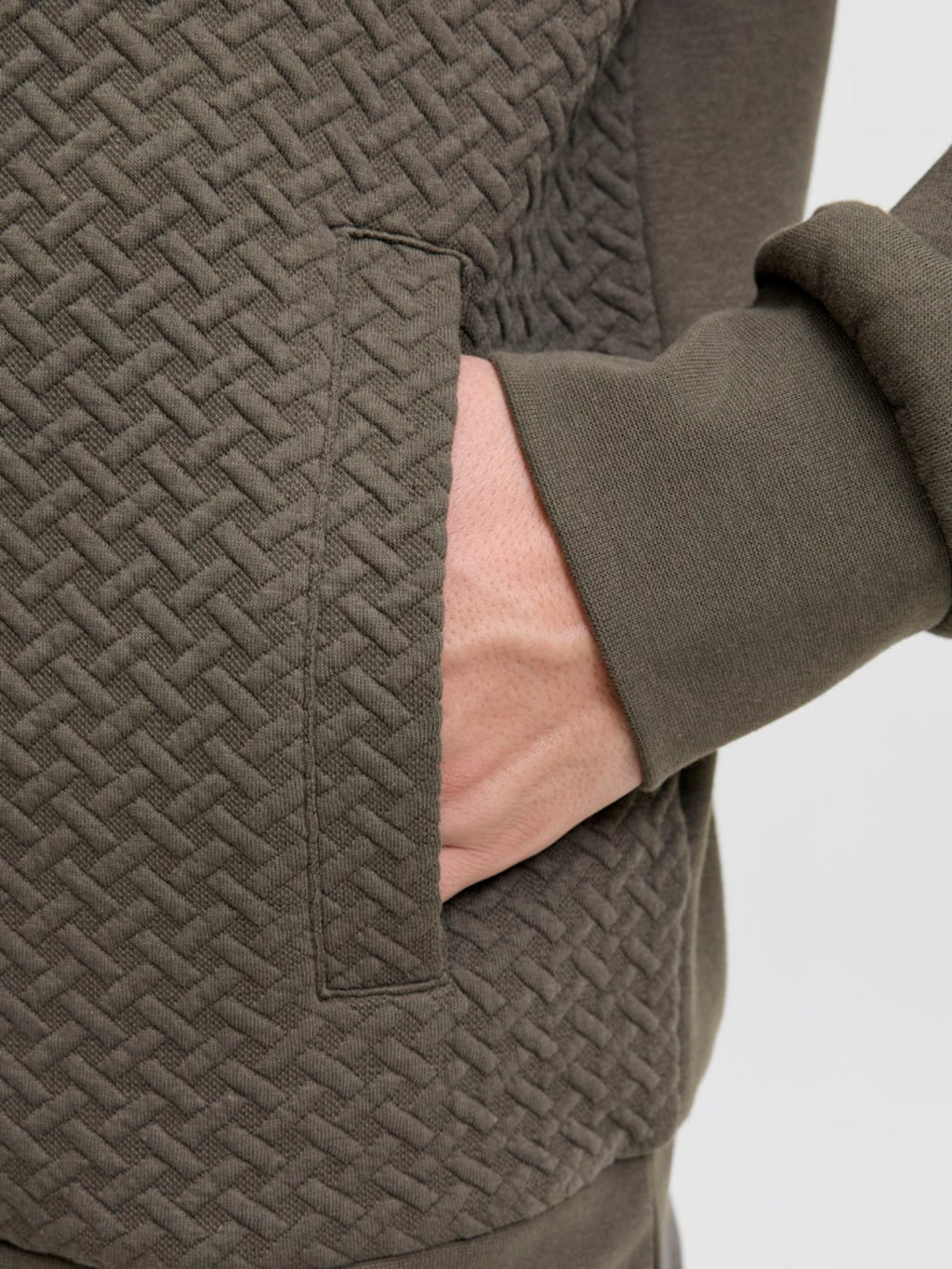 JPRBLUFRANKIE SWEAT ZIP