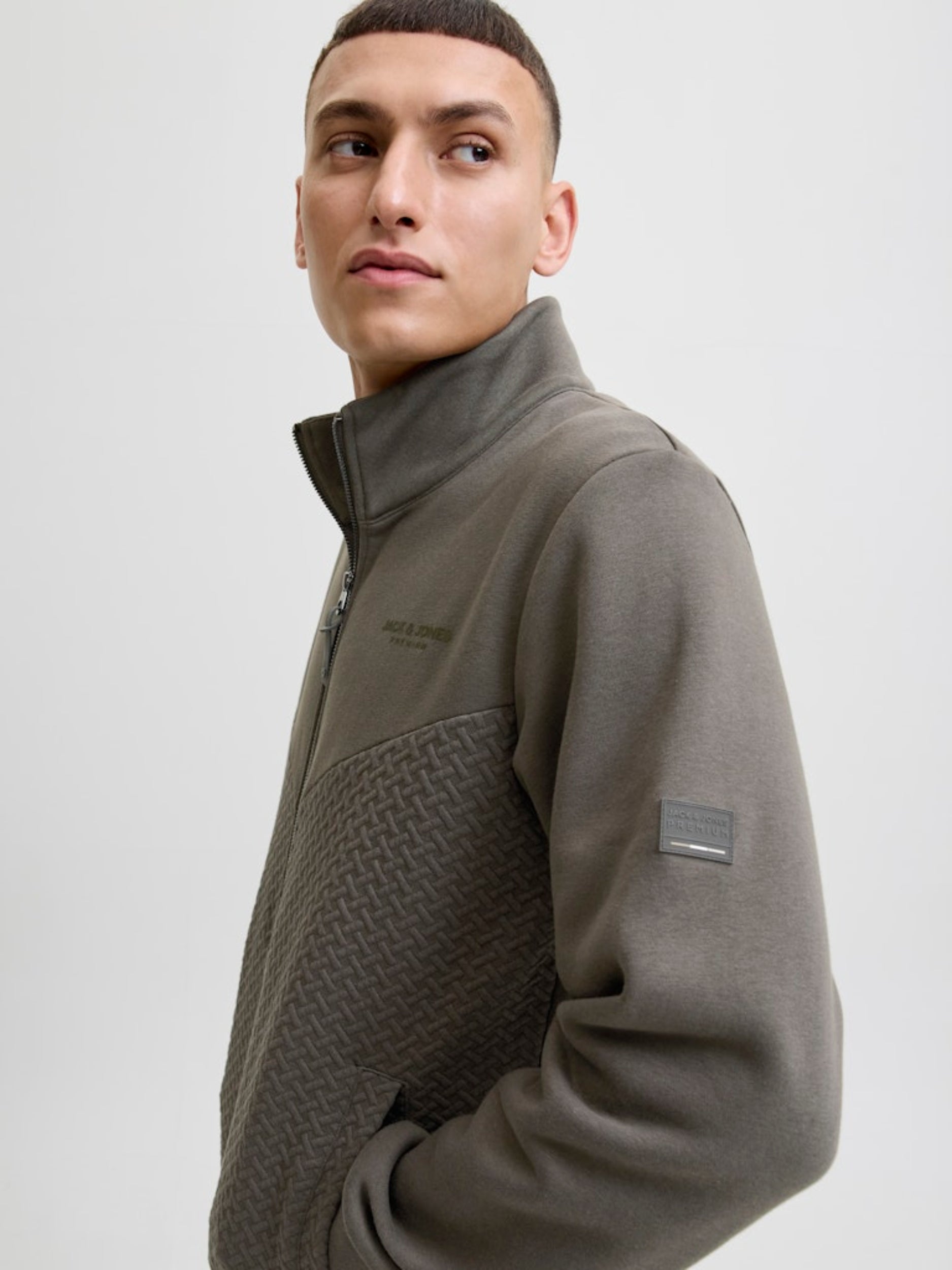 JPRBLUFRANKIE SWEAT ZIP