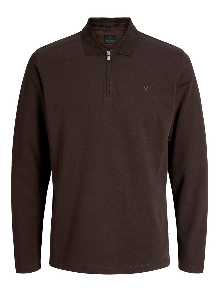 JPRBLAETHAN LS ZIP POLO (kopie)