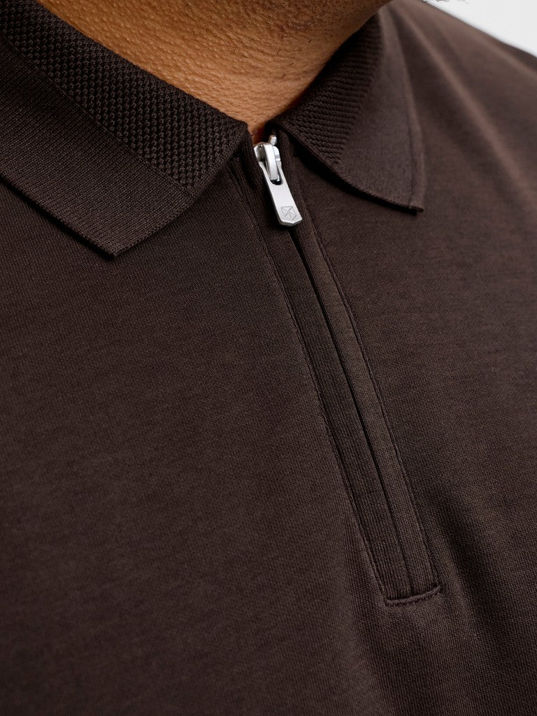 JPRBLAETHAN LS ZIP POLO (kopie)