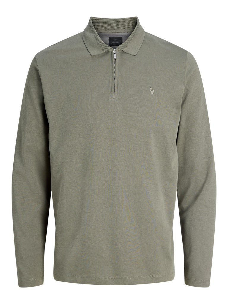 JPRBLAETHAN LS ZIP POLO