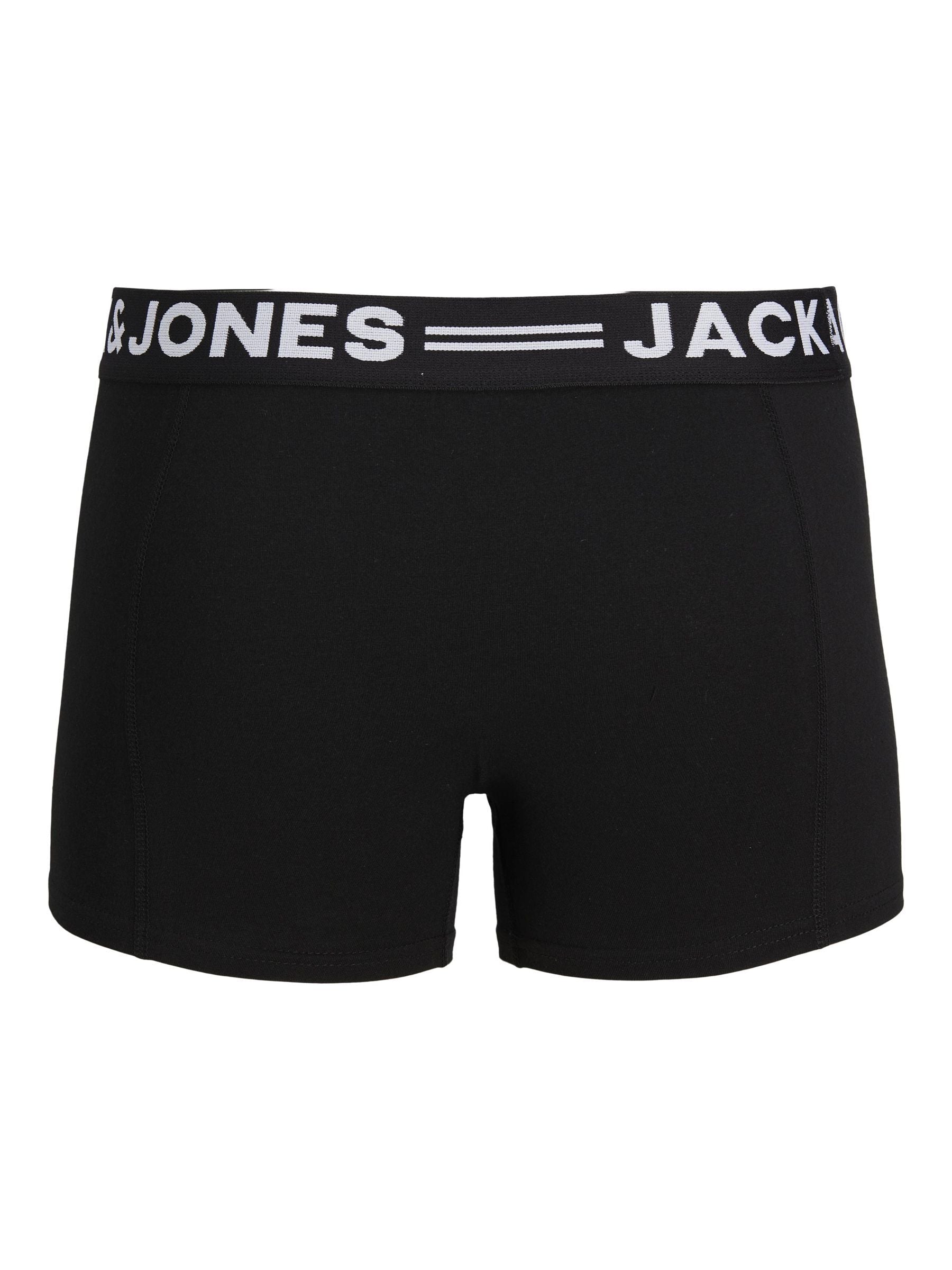SENSE TRUNKS 3-PACK BLACK