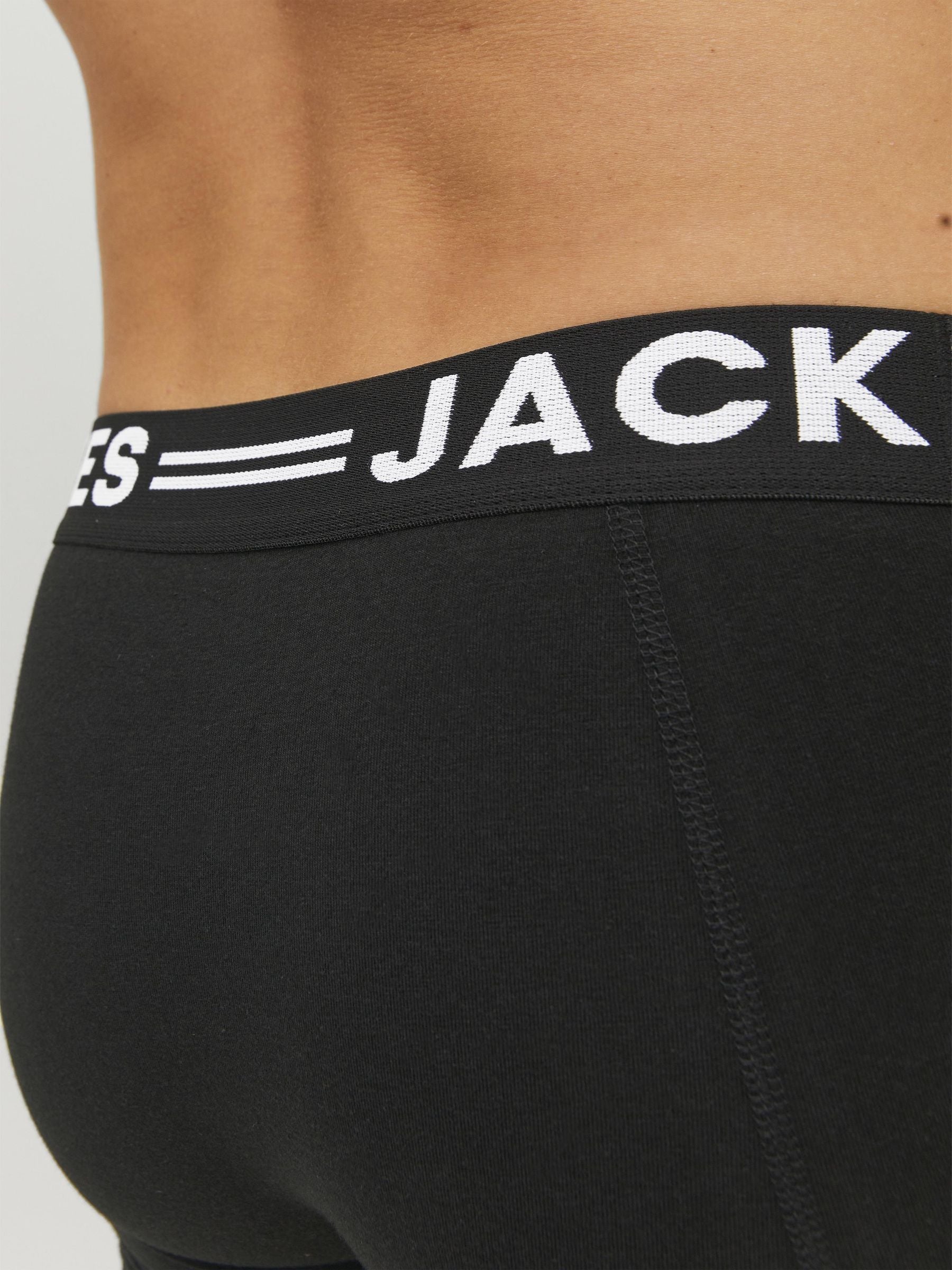 SENSE TRUNKS 3-PACK BLACK
