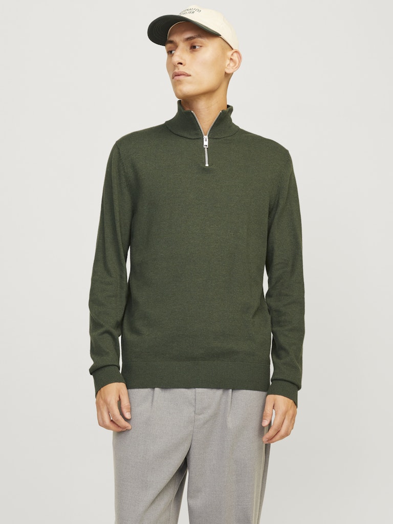 JJEEMIL KNIT HALF ZIP