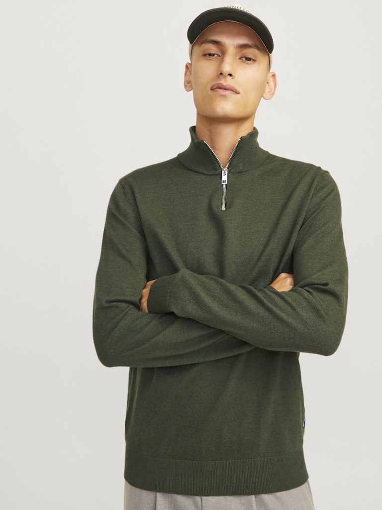 JJEEMIL KNIT HALF ZIP