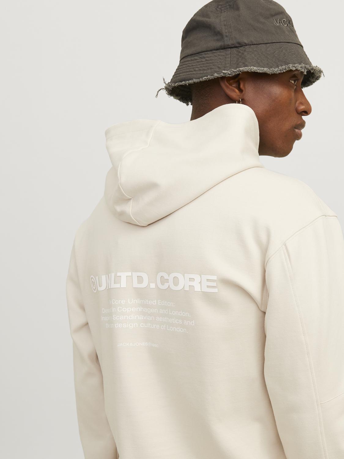 JCOAERO PRINT SWEAT HOOD