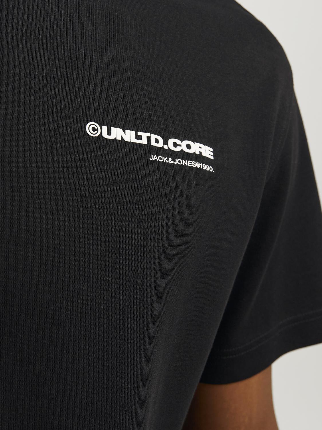 JCOAERO PRINT TEE SS CREW NECK