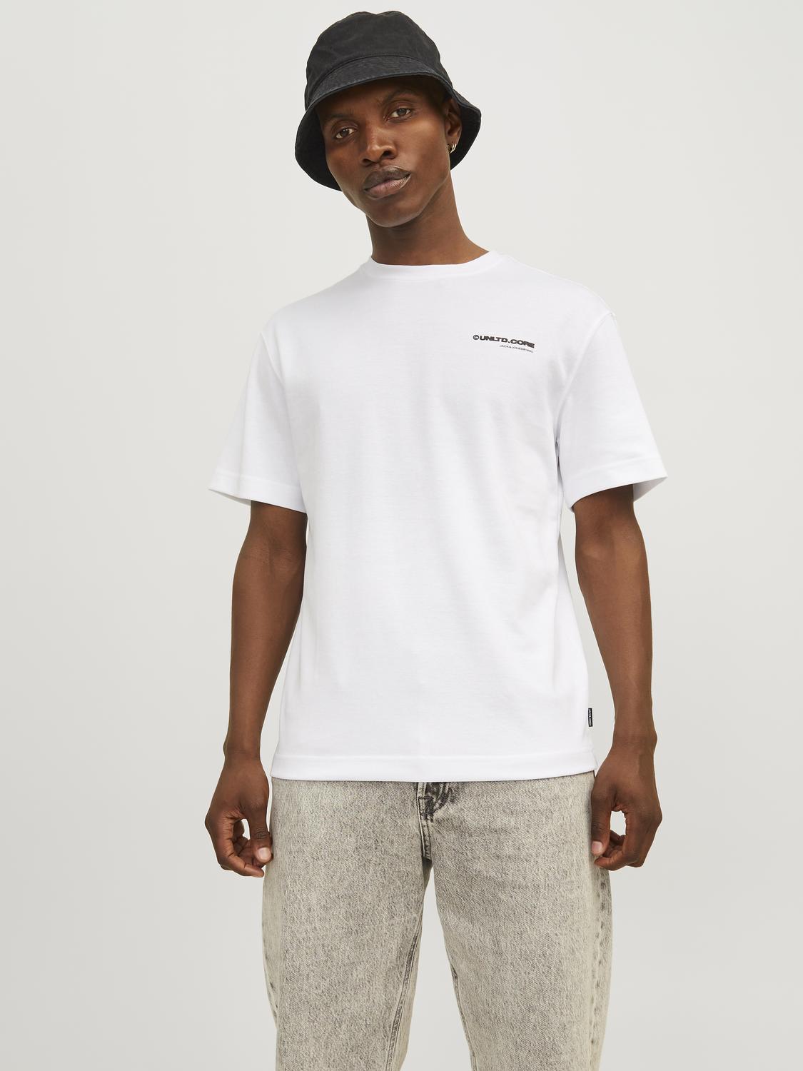 JCOAERO PRINT TEE SS CREW NECK