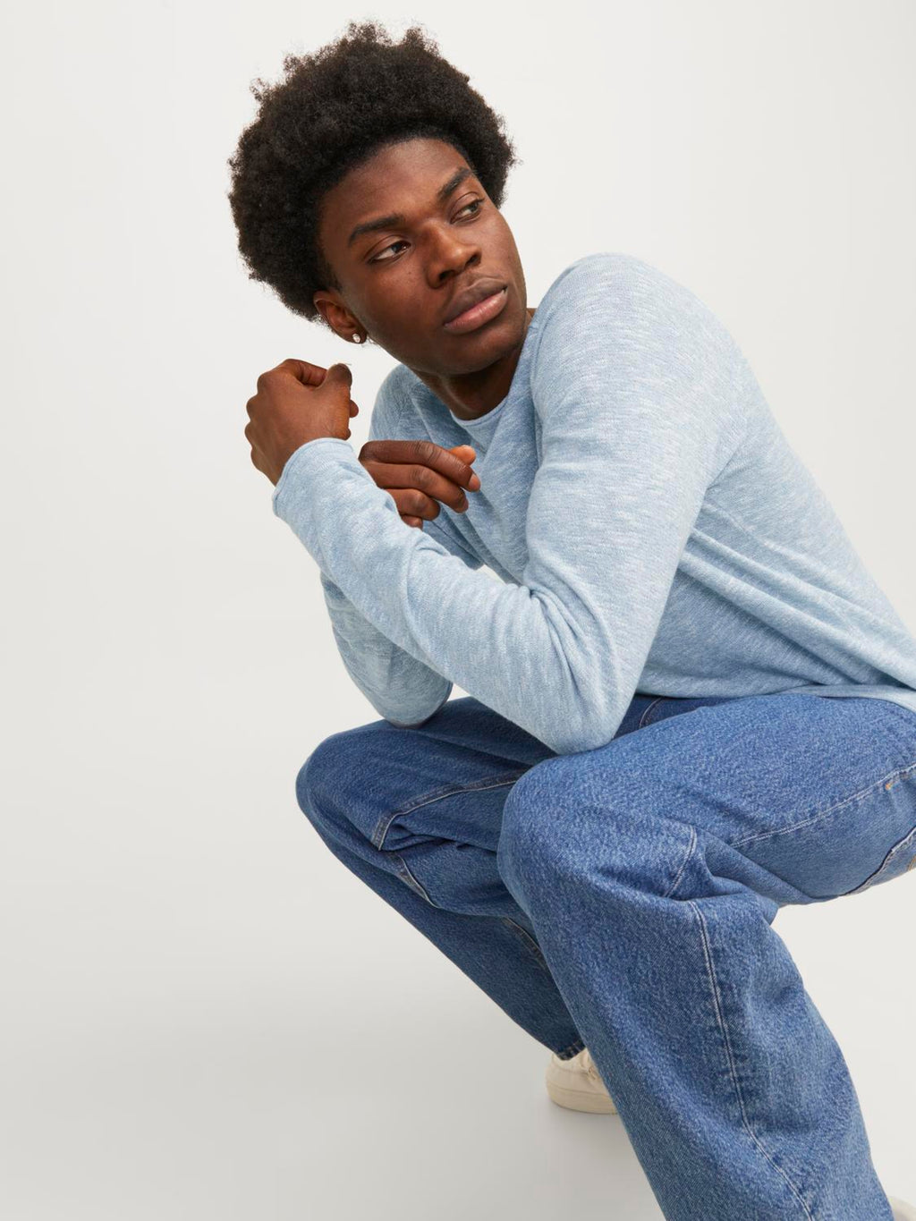 JJELINEN KNIT CREW NECK