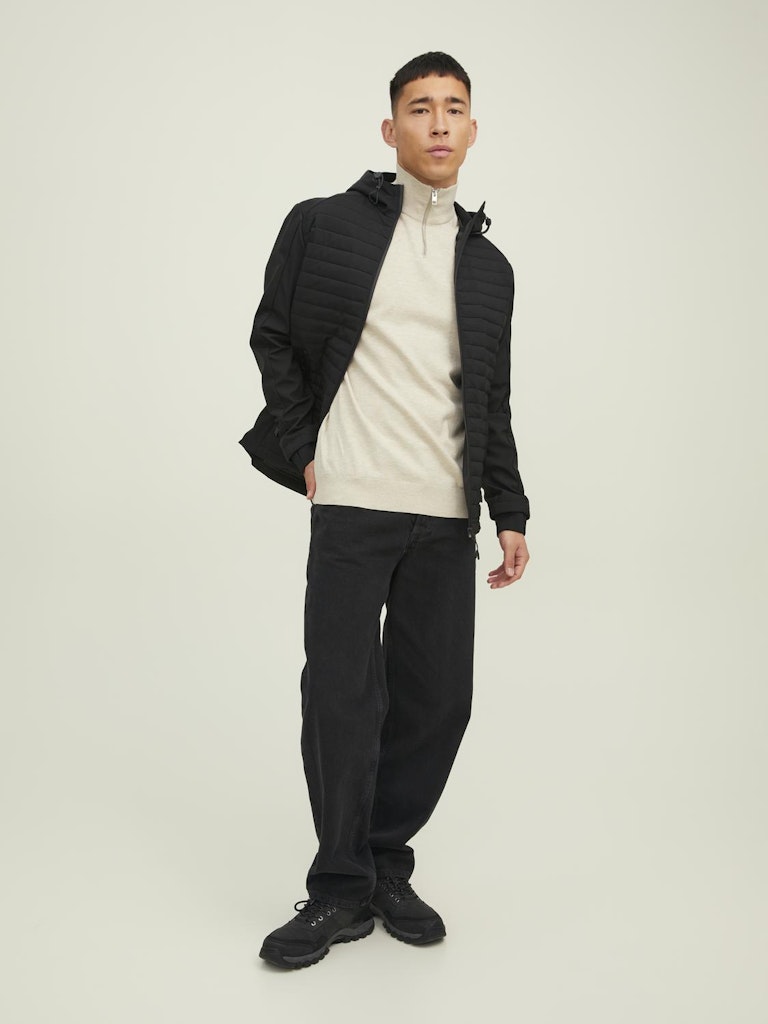 JJEEMIL KNIT HALF ZIP
