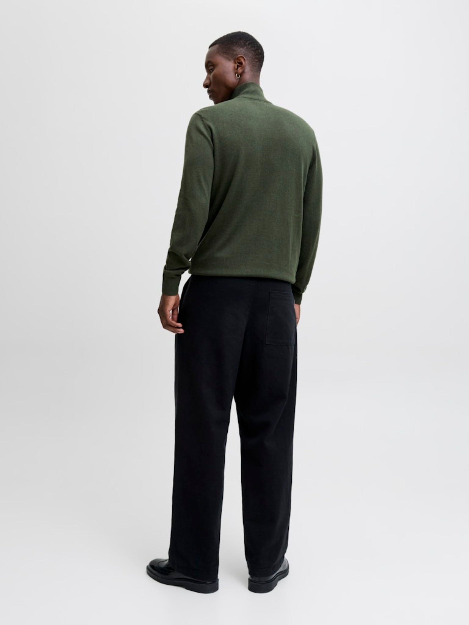 JJEEMIL KNIT HALF ZIP