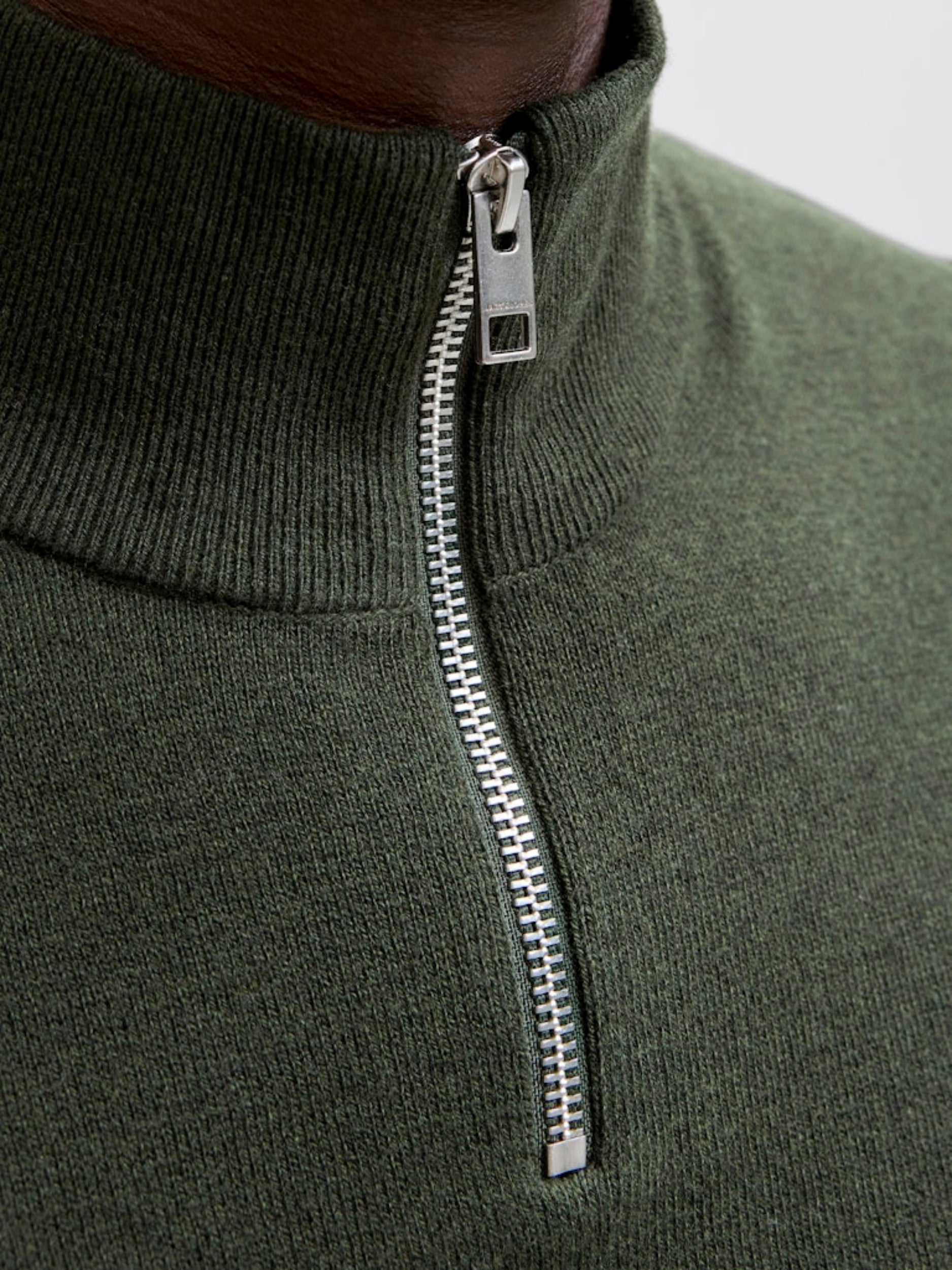 JJEEMIL KNIT HALF ZIP