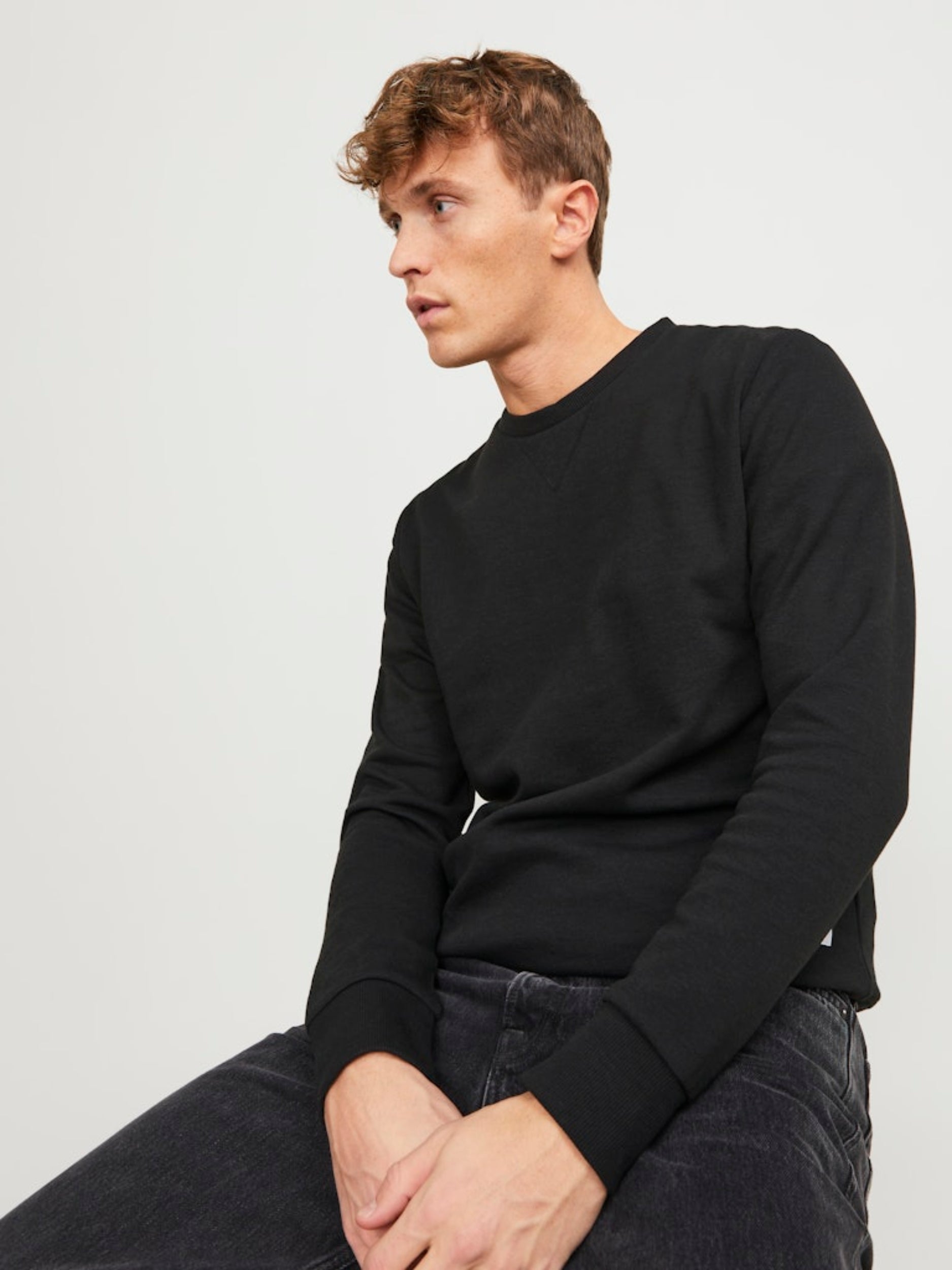 JJEBASIC SWEAT CREW NECK