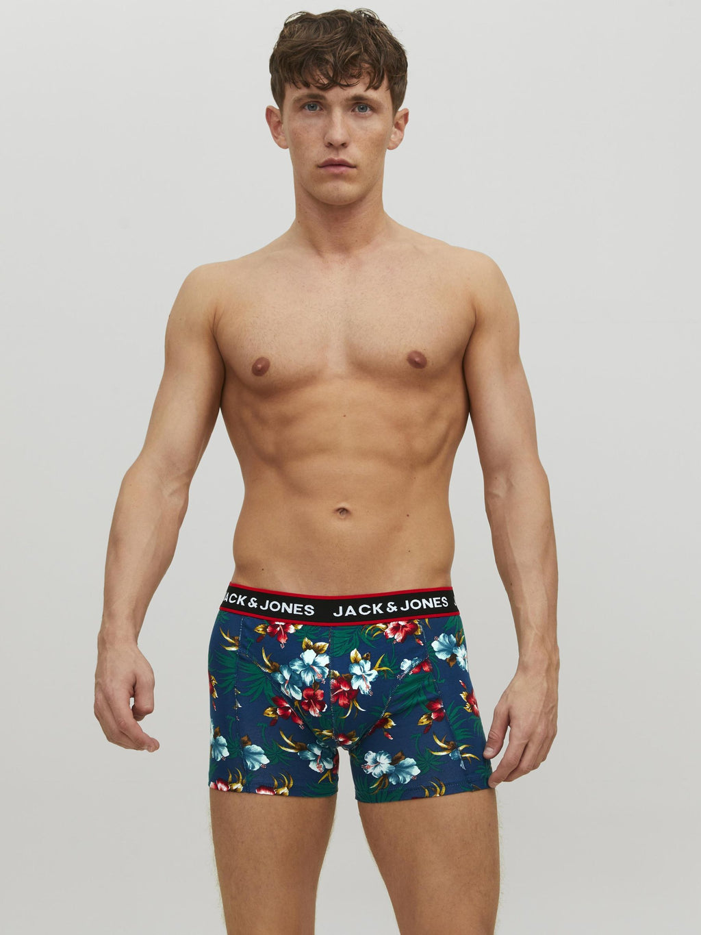 JACFLOWER TRUNKS 3 PACK