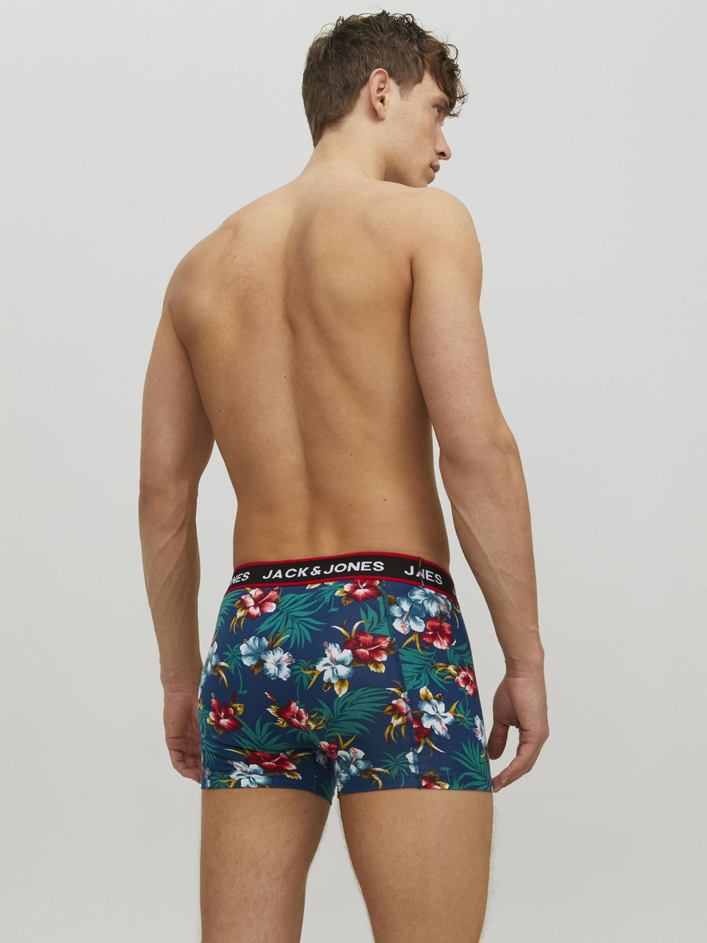 JACFLOWER TRUNKS 3 PACK