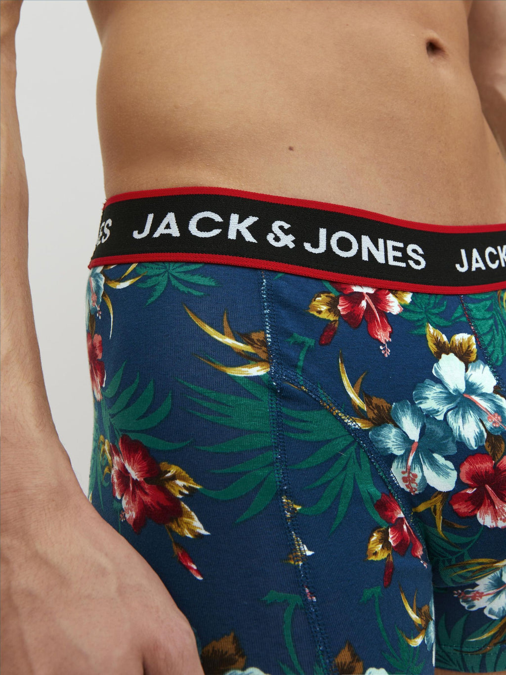 JACFLOWER TRUNKS 3 PACK