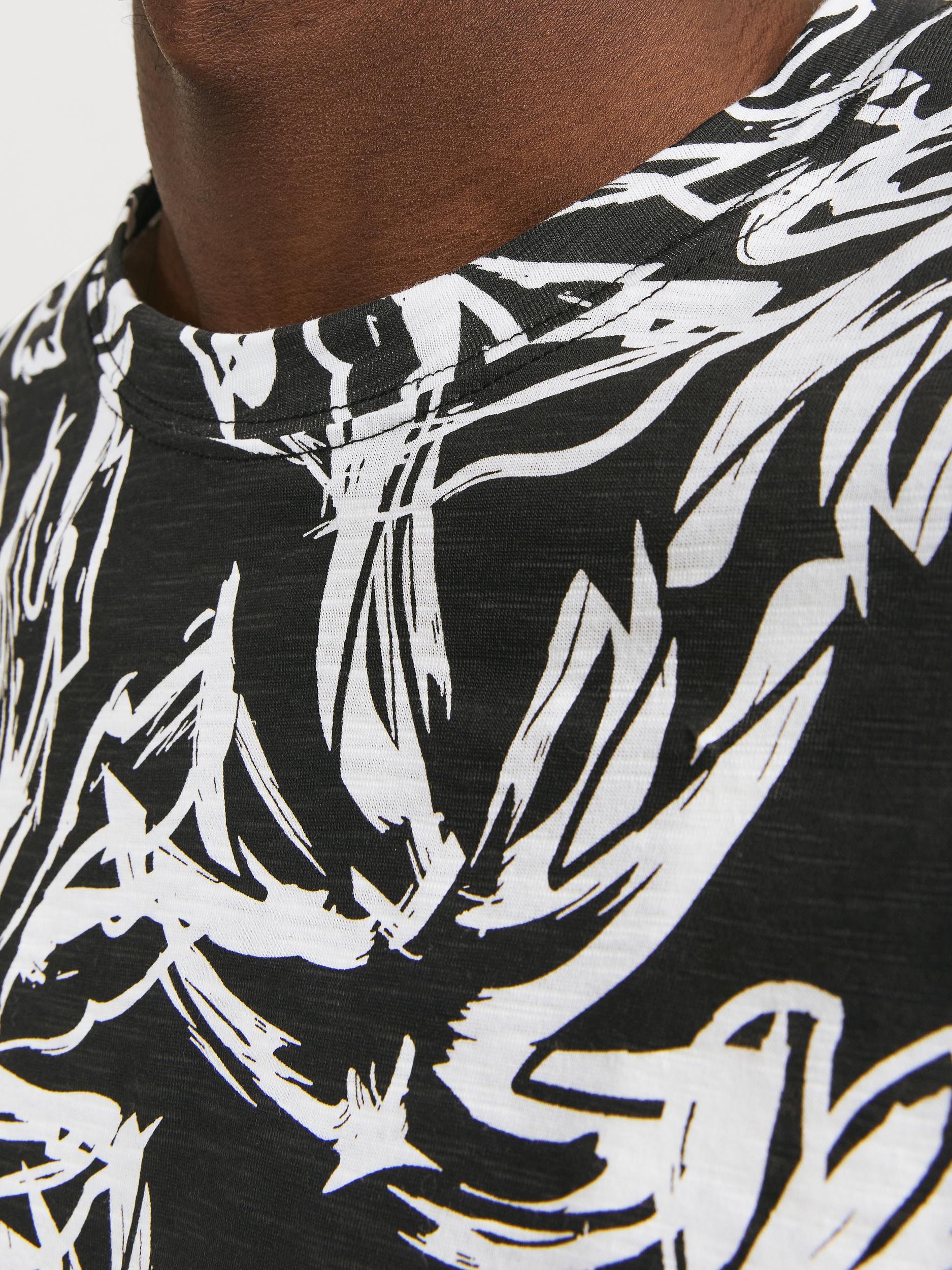 JORLAFAYETTE AOP TEE SS CREW NECK
