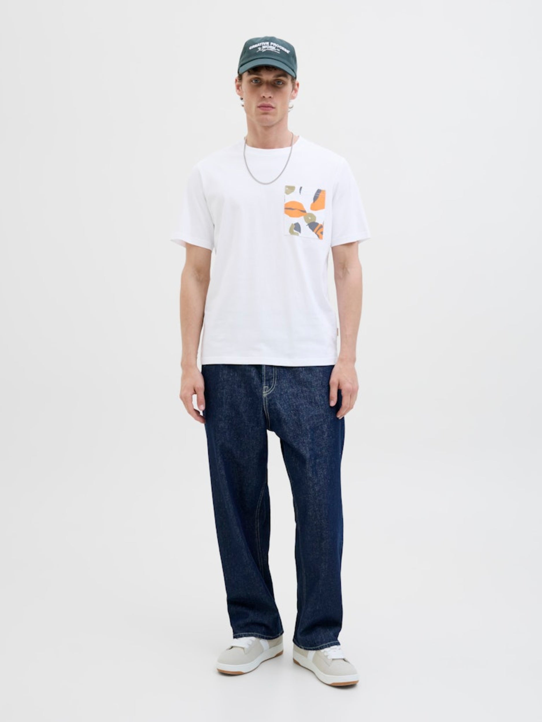 JORTAVIRA AOP POCKET TEE