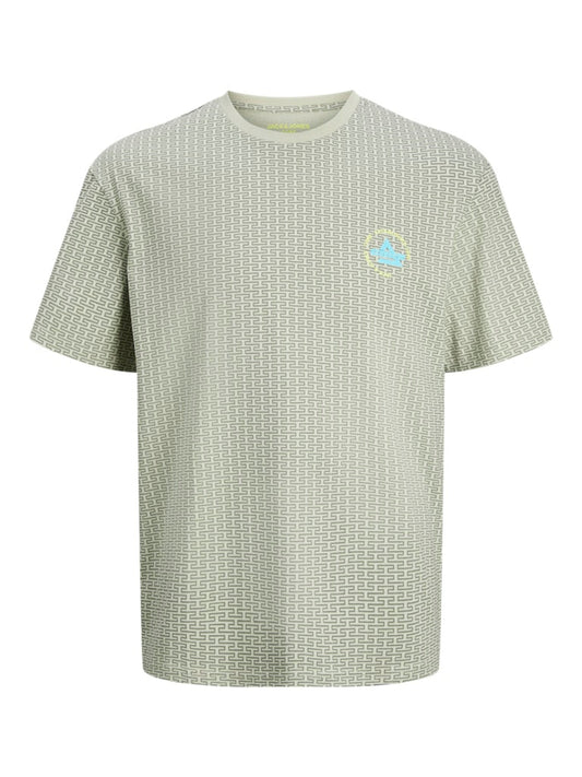 JCOAOP CHESTPRINT TEE SS CREW NECK