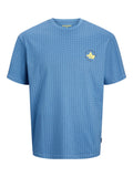 JCOAOP CHESTPRINT TEE SS CREW NECK