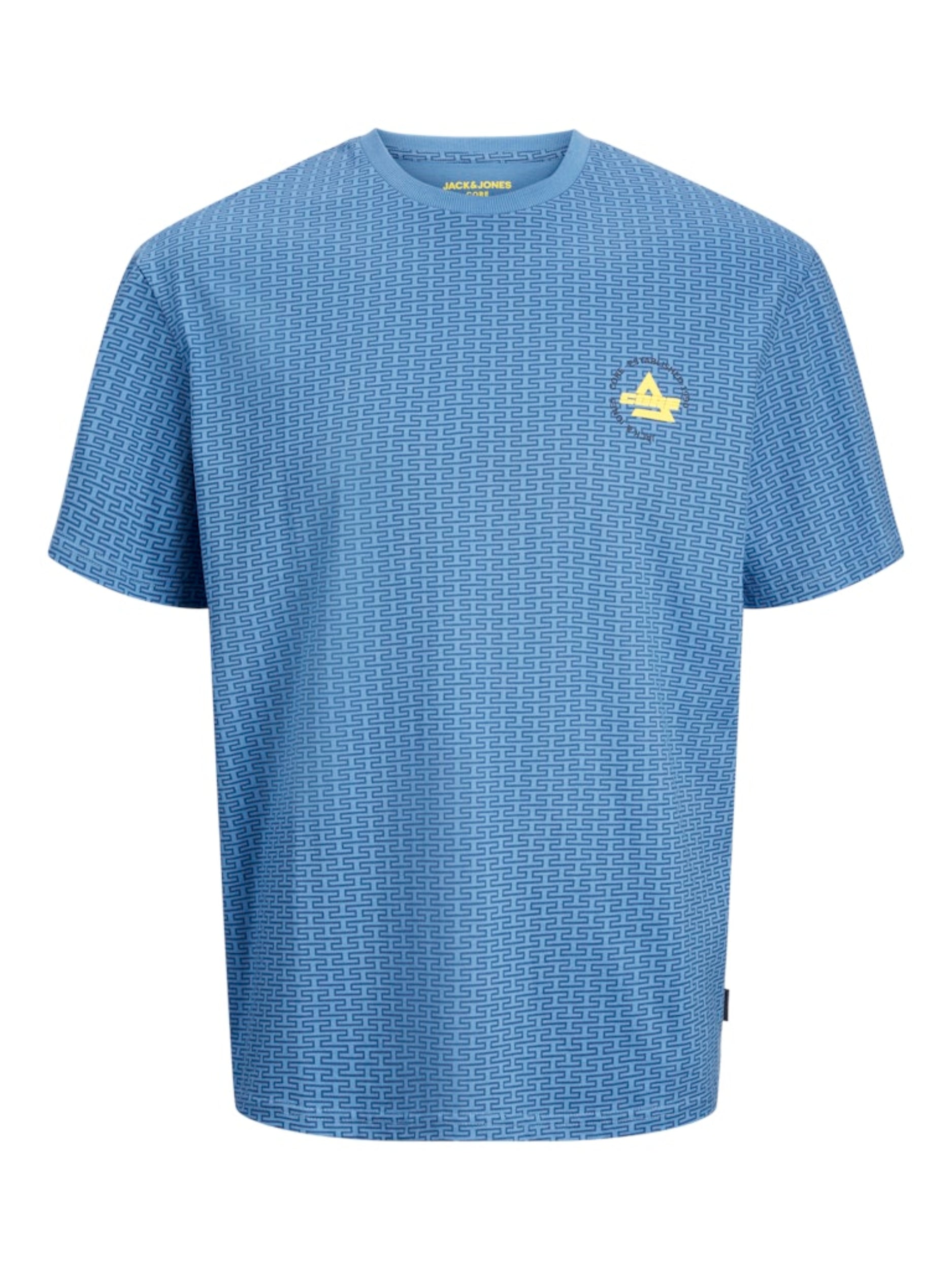 JCOAOP CHESTPRINT TEE SS CREW NECK