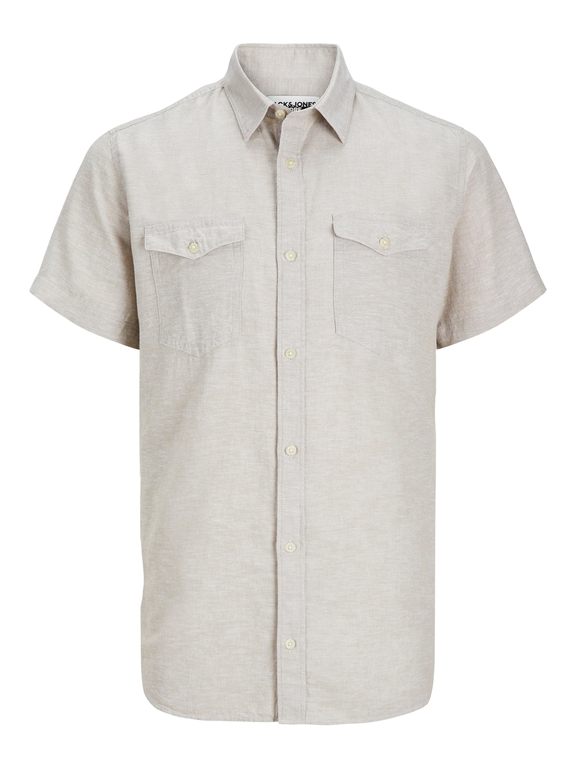 JCOSHERIDAN LINEN BLEND SHIRT SS