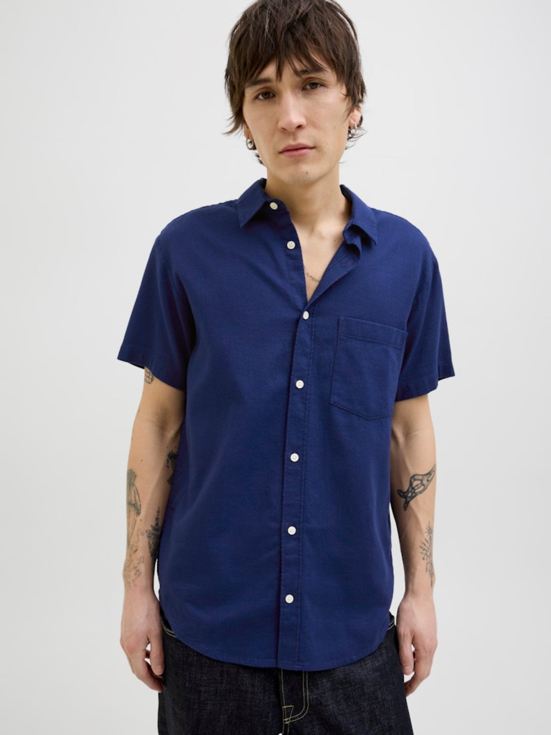 JORVARENNA DOBBY SHIRT