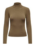 JDYPLUM L/S ROLL NECK PULLOVER KNT