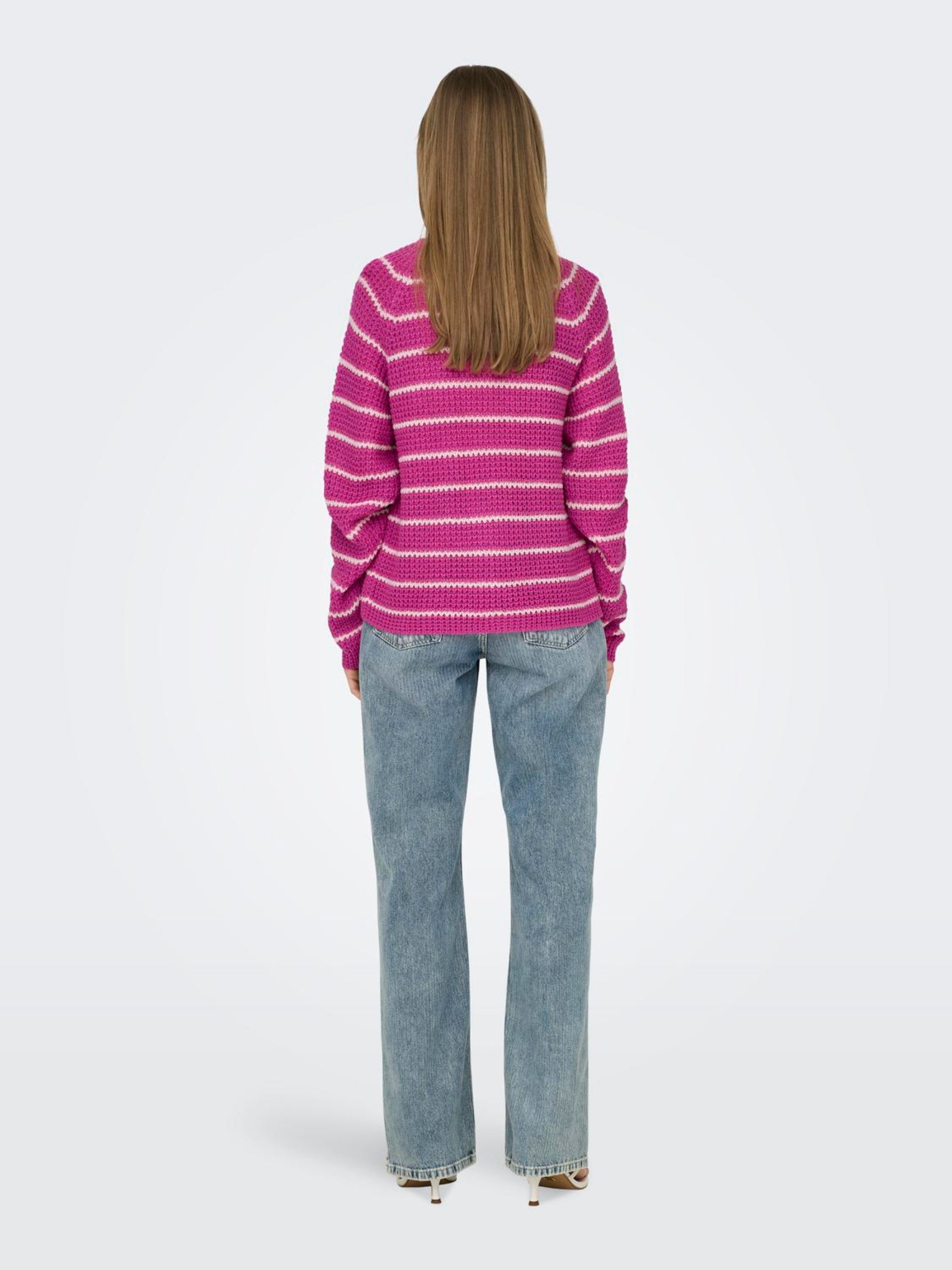 JDYELLEN L/S ONECK RAGLAN PULLOVER KNT