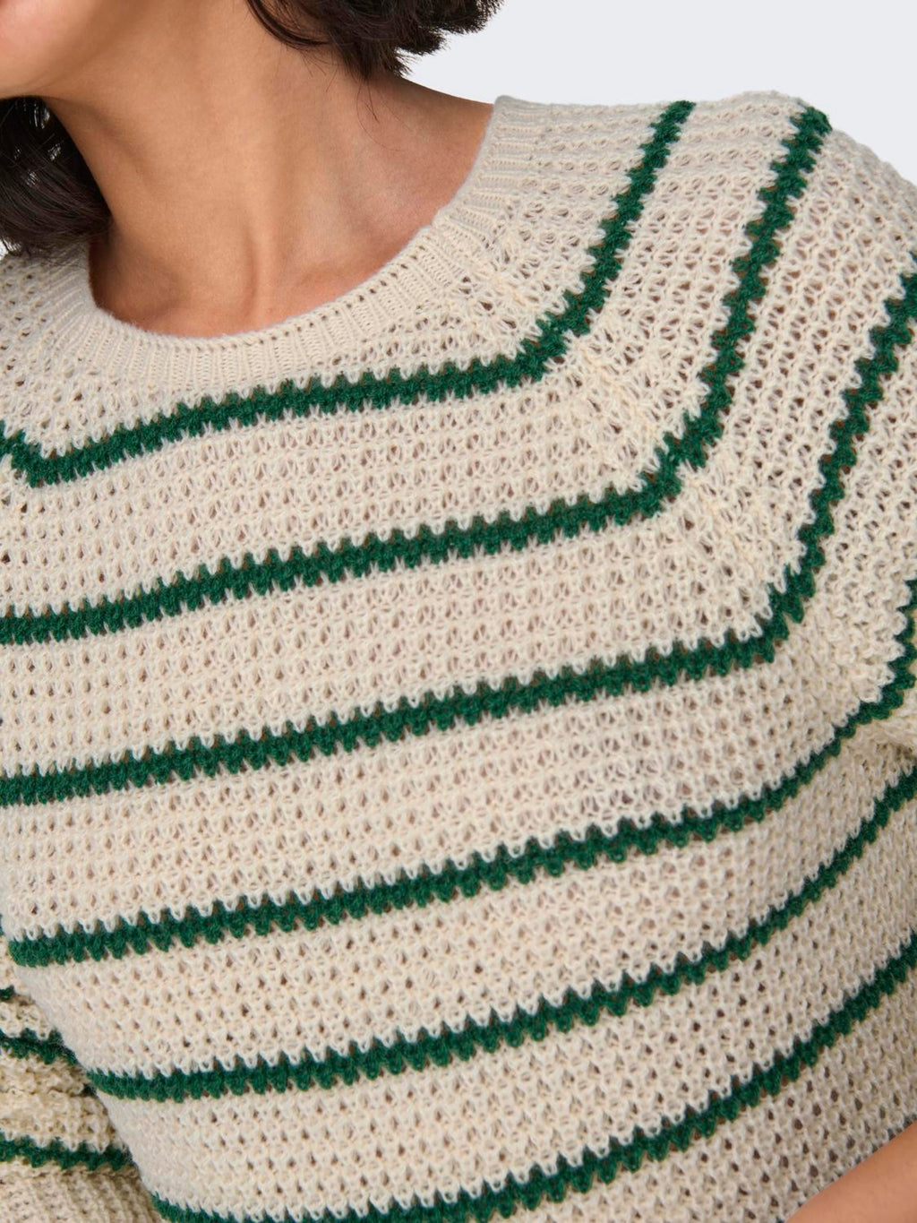 JDYELLEN L/S ONECK RAGLAN PULLOVER KNT