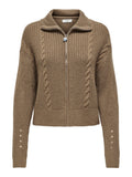 JDYJUSTY ICE L/S SHORT ZIP CARDIGAN