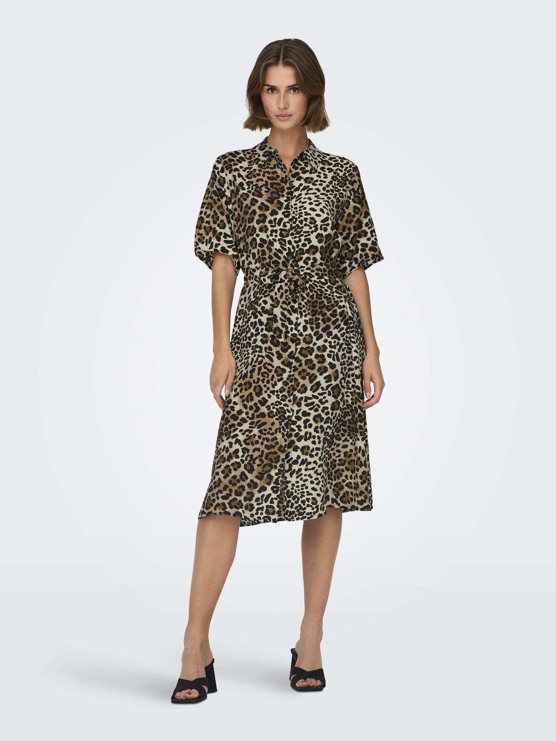 JDYBARBARA 2/4 MIDI SHIRT DRESS