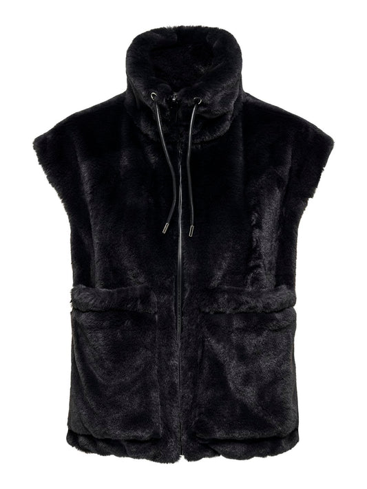 JDYESTHER FAUX FUR WAISTCOAT