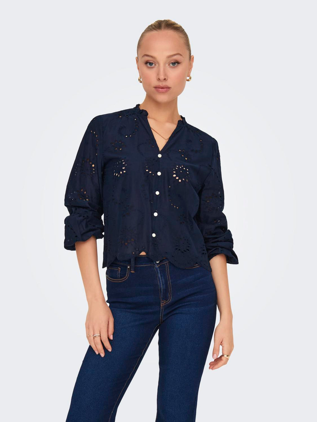 JDYDITTE L/S EMBRODERIE SHIRT