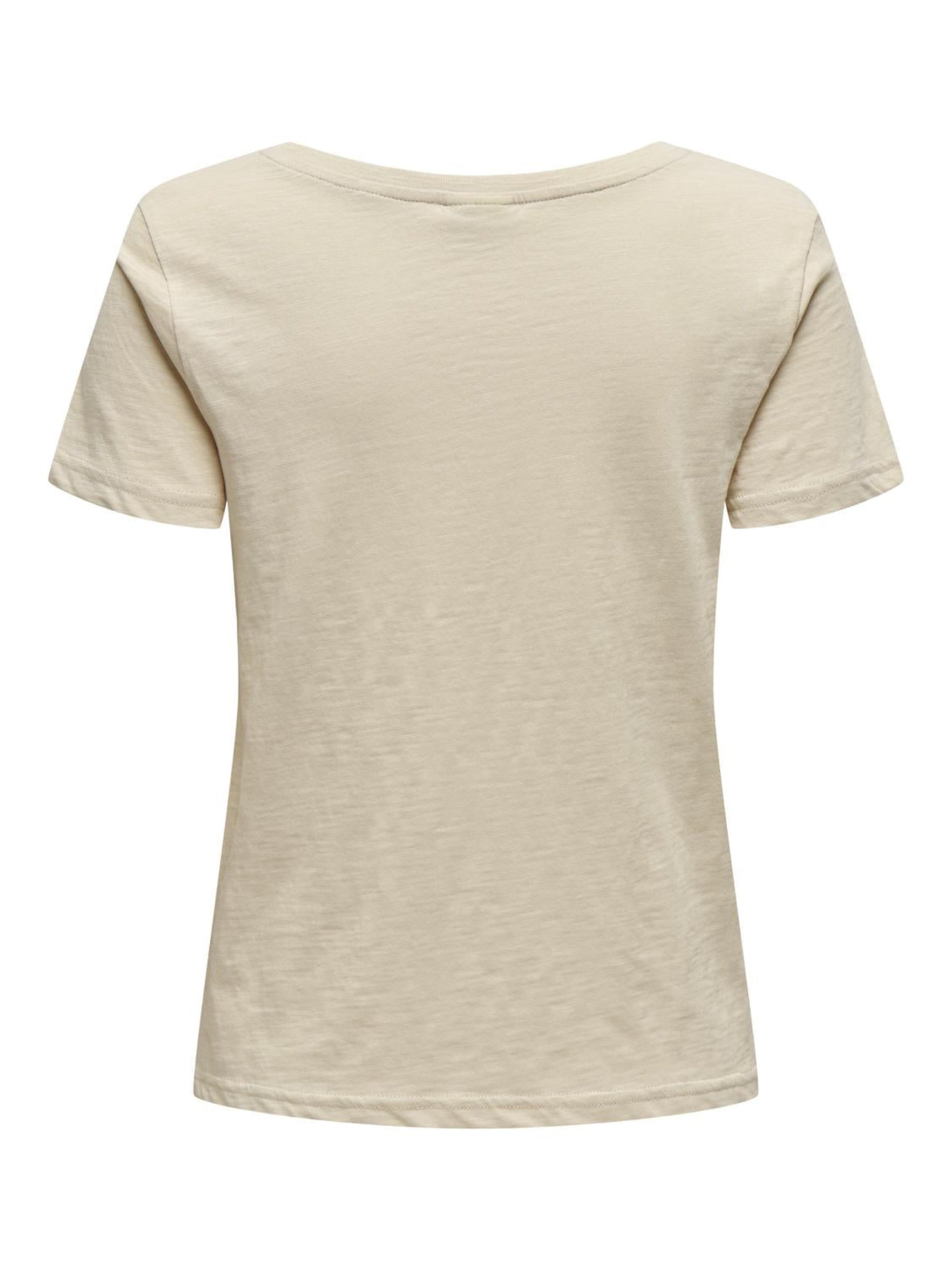 JDYVUPTI SLUB SS O NECK T-SHIRT