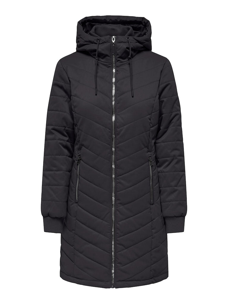 JDYEBONIE LONG HOOD JACKET